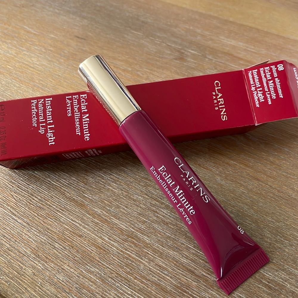 Clarins gloss plum shimmer